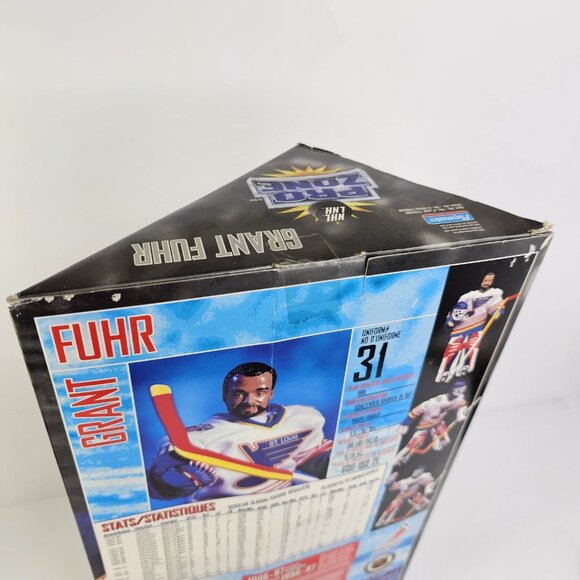 SIGNED 1998 NHL Playmates Pro Zone Grant Fuhr Collectors Series 12" Autographed - Picture 7 of 15